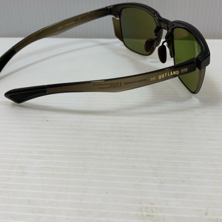  OUTLAND 釣り服飾 偏光サングラス  ブラック WABASH ケース付 ブラック