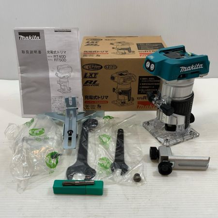  MAKITA マキタ 切削工具 トリマー MAKITA コードレス式 18v 831036 RT50D グリーン×シルバー