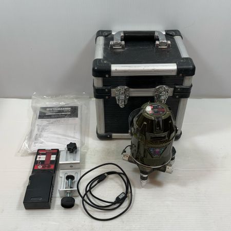  山真 レーザー機器 山真 PXR-9ｓ ケース・受光器付 赤レーザー PXR-9ｓ ブラック