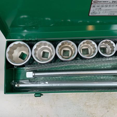  TONE トネ ハンドツール ソケットレンチセット 420 シルバー