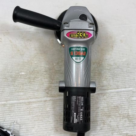  HITACHI 日立 研磨工具 ディスクサンダー コード式 125mm 100v 650068 S13SA2 シルバー