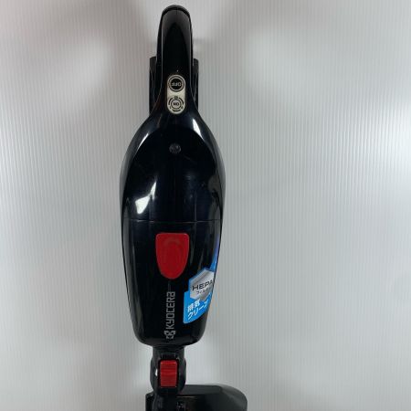  KYOCERA キョウセラ その他 コードレスクリーナー DHC181 充電器・充電池2個付 コードレス式 18v  DHC181 ブラック