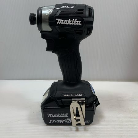  MAKITA マキタ 締め付け工具 インパクトドライバ コードレス式 18v 6.0Ah 432225 TD173DRGXB ブラック