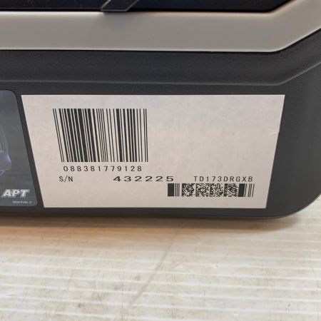  MAKITA マキタ 締め付け工具 インパクトドライバ コードレス式 18v 6.0Ah 432225 TD173DRGXB ブラック