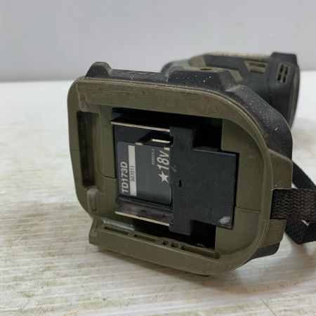  MAKITA マキタ 締め付け工具 インパクトドライバ コードレス式 18v TD173D ブラック