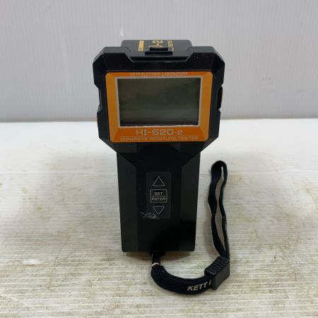  kett 工具関連用品 水分計 BH07079 通電のみ確認 HI-520-2 ブラック
