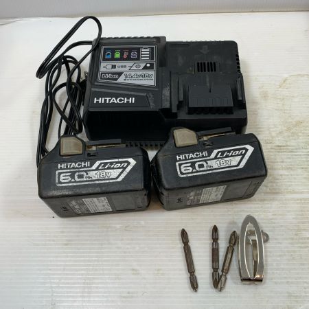  HITACHI 日立 締め付け工具 インパクトレンチ コードレス式 18v J380587 WR18DBDL2 グリーン