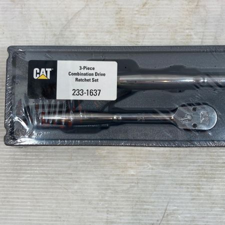  CAT ハンドツール ラチェットハンドル  ラチェット3本セット 233-1637