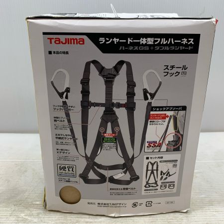  TAJIMA タジマ 工具関連用品 フルハーネス型安全帯 ハーネスＧＳ 平ロープ ダブルL1セット Lサイズ A1GSLFR-WL1BK