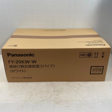  Panasonic パナソニック 工具関連用品 壁掛け熱交換気扇 FY-20KW-W