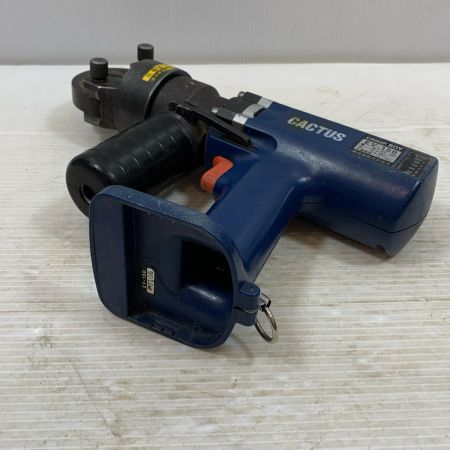  CACTUS 電動工具 電動油圧式圧着工具 ジャンク品(D) ケース付 10106 動作未確認 EV-150 ブルー