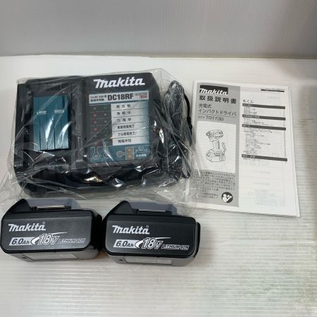  MAKITA マキタ 締め付け工具 インパクトドライバ コードレス式 18v 6.0Ah 729221 TD173DRGXB ブラック