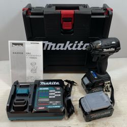 κκ MAKITA マキタ 締め付け工具 インパクトドライバ コードレス式 40v 2.5Ah 149448 TD002GRDXB ブラック Sランク