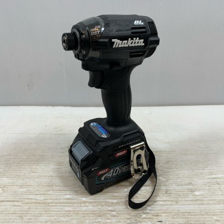  MAKITA マキタ 締め付け工具 インパクトドライバ コードレス式 40v 2.5Ah 149448 TD002GRDXB ブラック