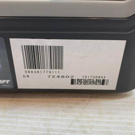  MAKITA マキタ 締め付け工具 インパクトドライバ 724802 TD173DRGX ブルー