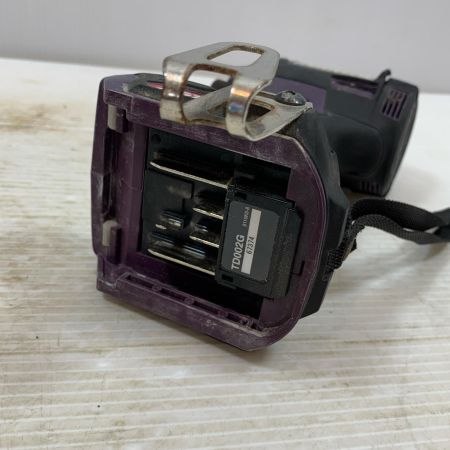  MAKITA マキタ 締め付け工具 インパクトドライバコードレス式 バッテリー１個付 TD002G パープル