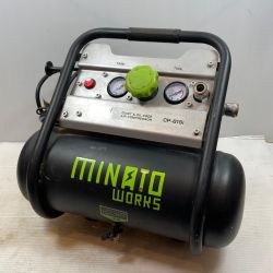 κκ MINATO エアツール コンプレッサー CP-81Si ブラック Bランク
