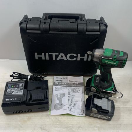  HiKOKI ハイコーキ 締め付け工具 インパクトレンチ コードレス式 18v 6.0Ah J380589 WR18DBDL2 グリーン×ブラック