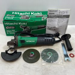 κκ HiKOKI ハイコーキ 研磨工具 ディスクグラインダー コード式 100mm 100v J870287 G10VE グリーン×ブラック Aランク
