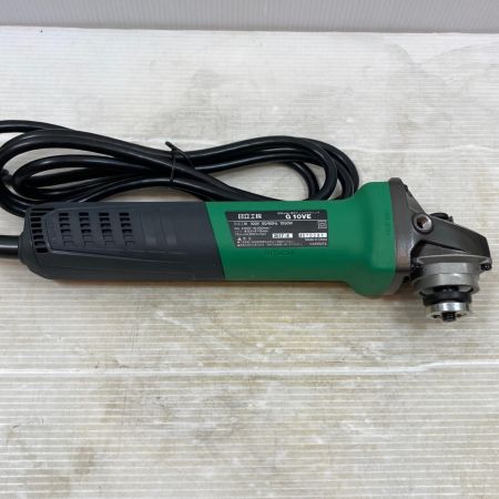  HiKOKI ハイコーキ 研磨工具 ディスクグラインダー コード式 100mm 100v J870287 G10VE グリーン×ブラック