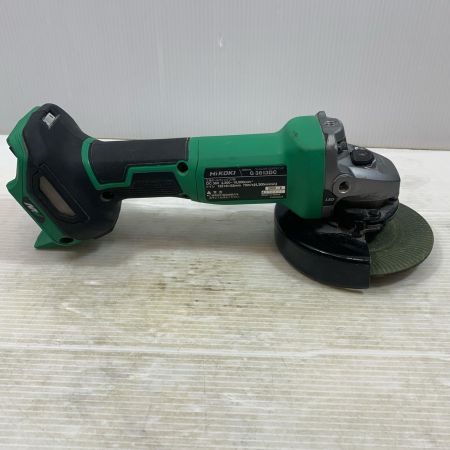  HiKOKI ハイコーキ 研磨工具 ディスクグラインダー コードレス式 36v J250171 G3613DC グリーン
