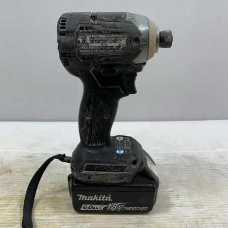  MAKITA マキタ 締め付け工具 インパクトドライバ MAKITA TD170D コードレス式 18v 76176 TD170D ブラック