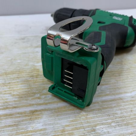  HiKOKI ハイコーキ 締め付け工具 ドライバドリル コードレス式 10.8v J640040 DV12DD グリーン×ブラック