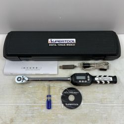 κκ SUPERTOOL ハンドツール デジタルトルクレンチ  DTRH4135 ブラック Aランク
