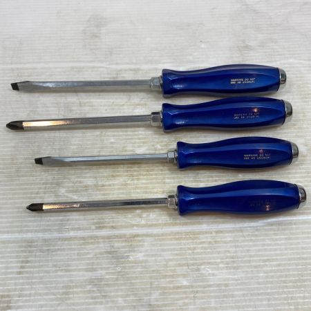 MAC TOOLS マック ハンドツール ドライバー DPH315/DFH213/DPH213 4本セット DFH315 ホライゾンブルー