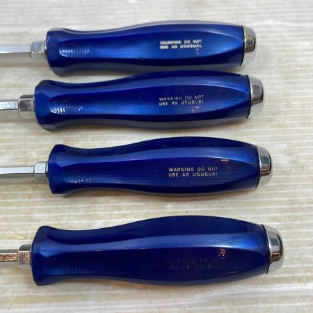  MAC TOOLS マック ハンドツール ドライバー DPH315/DFH213/DPH213 4本セット DFH315 ホライゾンブルー