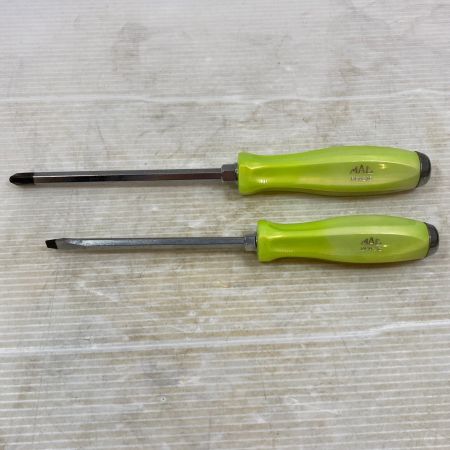  MAC TOOLS マック ハンドツール ドライバー 2本セット DPH315/DPH213 ライムキャンディ