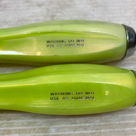  MAC TOOLS マック ハンドツール ドライバー 2本セット DPH315/DPH213 ライムキャンディ