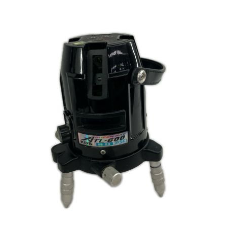 KDS レーザー墨出し器　受光器・ケース付 60A01752 赤レーザー ATL-600 ブラック