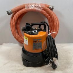κκ TSURUMI PUMP ツルミポンプ 工具 排水ポンプ ホース付 コード式 100v LSP1.4S-52 オレンジ Bランク