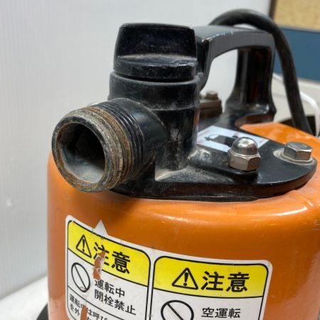  TSURUMI PUMP ツルミポンプ 工具 排水ポンプ ホース付 コード式 100v LSP1.4S-52 オレンジ