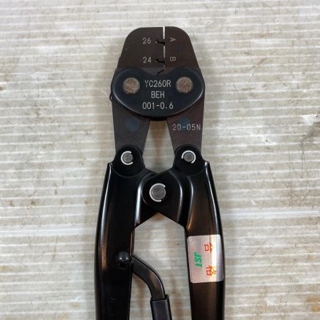  JST 工具 ハンドツール 手動片手式工具 屋内配線用電線接続工具(圧着端子用) YC-260R