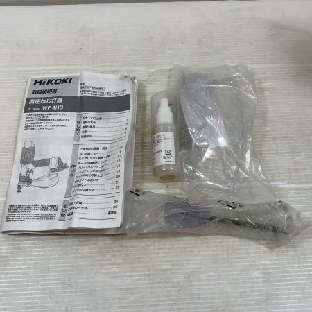  HiKOKI ハイコーキ エアツール ねじ打ち機 高圧 41mm 630919 WF4HS ブラック×ゴールド