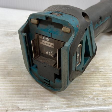  MAKITA マキタ 研磨工具 ディスクグラインダー コードレス式 18v 49569 GA412D グリーン