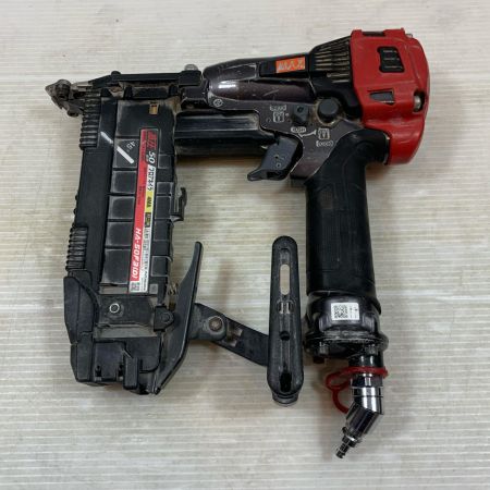  MAX マックス エアツール エアネイラ 高圧 18131305F50F3 HA-50F3(D) ブラック×レッド