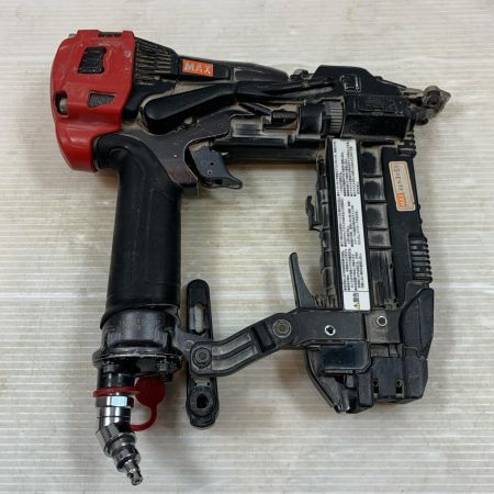  MAX マックス エアツール エアネイラ 高圧 18131305F50F3 HA-50F3(D) ブラック×レッド