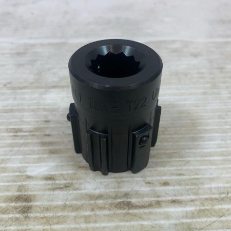  TONE トネ ハンドツール ソケット 222TA ブラック