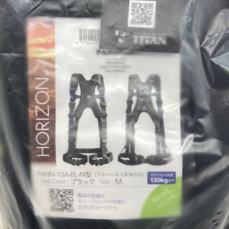  TITAN フルハーネス型安全帯  PAHN-10A-BL-M ブラック