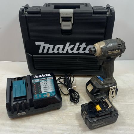  MAKITA マキタ 締め付け工具 インパクトドライバ コードレス式 18v 298130 TD172D ブラック