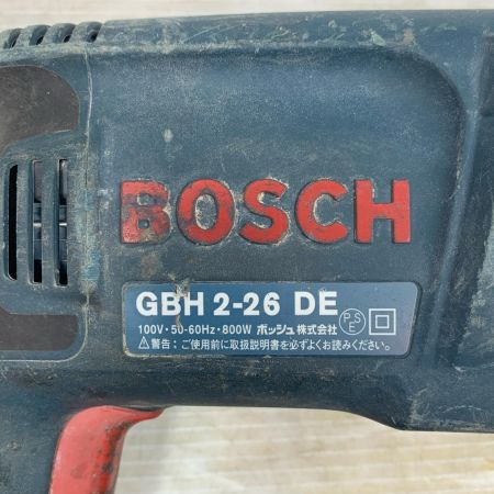  BOSCH ボッシュ 締め付け工具 ハンマドリル コード式 100v 906078021 GBH2-26DE グリーン