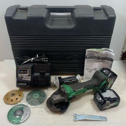 κκ HiKOKI ハイコーキ 研磨工具 ディスクグラインダー コードレス式 100mm 36v J771385 G3610DA グリーン Bランク