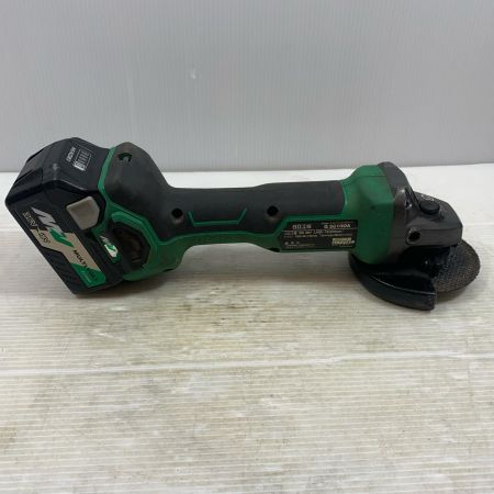  HiKOKI ハイコーキ 研磨工具 ディスクグラインダー コードレス式 100mm 36v J771385 G3610DA グリーン