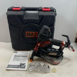 κκ MAX マックス エアツール ねじ打ち機 高圧 41mm 24603208B ターボドライバ HV-R41G5-R ブラック×レッド Aランク