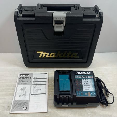  MAKITA マキタ 締め付け工具 インパクトドライバ コードレス式 18v 807314 TD173DGXPB プレミアムブルー