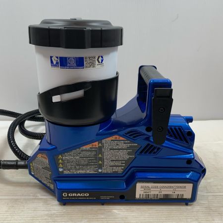  GRACO グレコ  電動工具 充電式スプレーガン コードレス式 18v DA25A20B47700438 美品 ウルトラクイックショット 20B477 ブルー