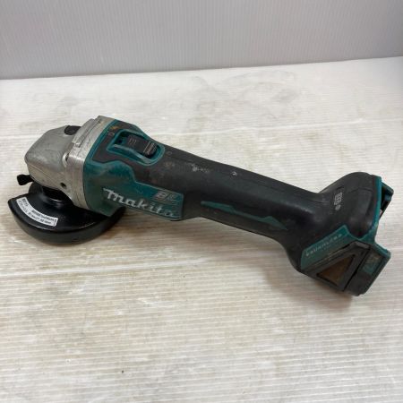  MAKITA マキタ ディスクグラインダー  本体のみ コードレス式 100mm 18v 066239 キズ・ヨゴレ有 GA404DN ブラック×グリーン